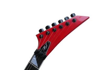 Custom Race Phil Demmel King V Red Black Bevel Guitar Floyd Rose Tremolo - Image 3