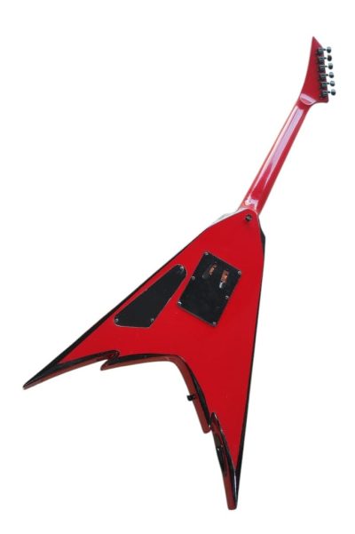 Custom Race Phil Demmel King V Red Black Bevel Guitar Floyd Rose Tremolo - Image 7