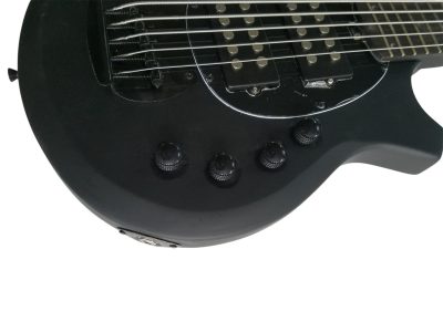 Custom Aether Bongo Black Satin 5 String Bass - Image 5