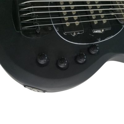 Custom Aether Bongo Black Satin 5 String Bass - Image 5