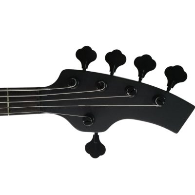 Custom Aether Bongo Black Satin 5 String Bass - Image 7