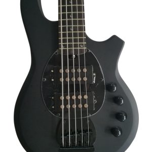 Custom Aether Bongo Black Satin 5 String Bass
