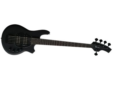 Custom Aether Bongo Black Satin 5 String Bass - Image 9