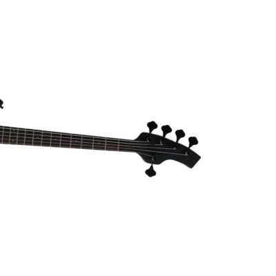 Custom Aether Bongo Black Satin 5 String Bass - Image 10