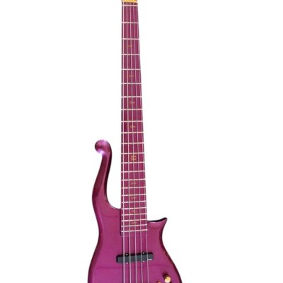 Custom Ember Prince Cloud Purple 5 String Bass ( Color Options ) - Image 2
