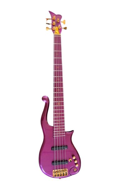 Custom Ember Prince Cloud Purple 5 String Bass ( Color Options ) - Image 2
