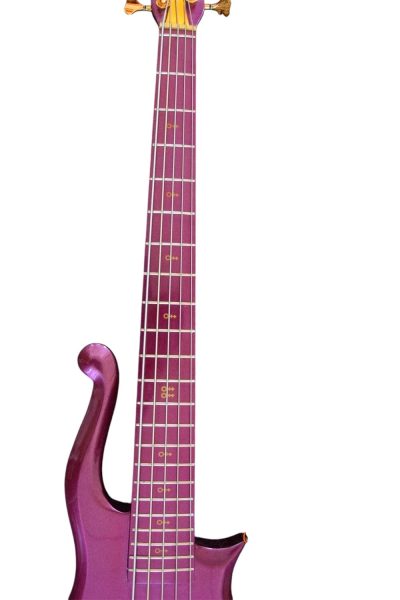 Custom Ember Prince Cloud Purple 5 String Bass ( Color Options ) - Image 4