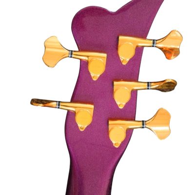 Custom Ember Prince Cloud Purple 5 String Bass ( Color Options ) - Image 7