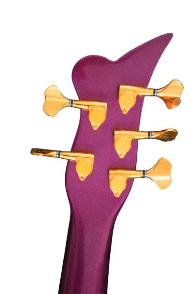 Custom Ember Prince Cloud Purple 5 String Bass ( Color Options ) - Image 7