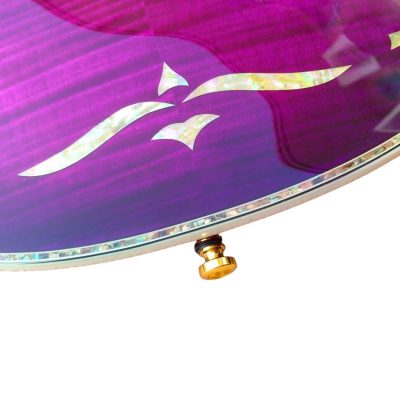 Custom Monarch SE Orianthi Lotus Purple Flame Maple Top Guitar - Image 10