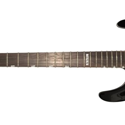 Custom Obsidian E II Horizon Pink Purple Quilted Maple Top Tremolo Guitar - Image 6