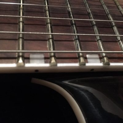Custom Obsidian E II Horizon Pink Purple Quilted Maple Top Tremolo Guitar - Image 7