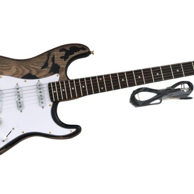 Custom Regent ST Jeff Beck Aged Relic Black Guitar - Image 2