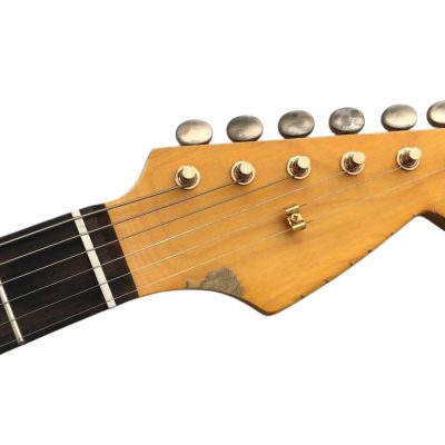 Custom Regent ST Jeff Beck Aged Relic Black Guitar - Image 5