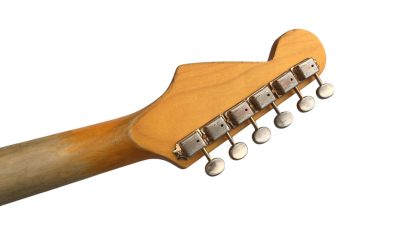 Custom Regent ST Jeff Beck Aged Relic Black Guitar - Image 6