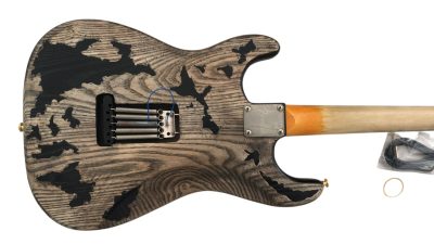 Custom Regent ST Jeff Beck Aged Relic Black Guitar - Image 7