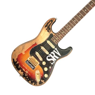 Custom Regent ST Aged Relic Vintage SRV Sunburst Finish Guitar - Image 12