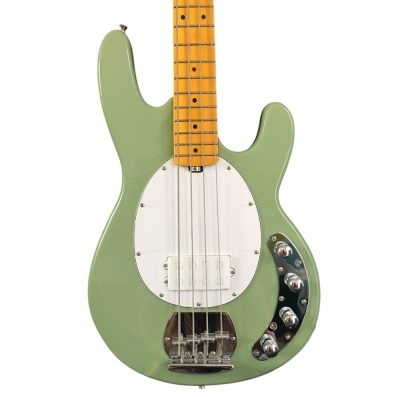 Custom Aether Sting Sea Foam Green 4 String Bass