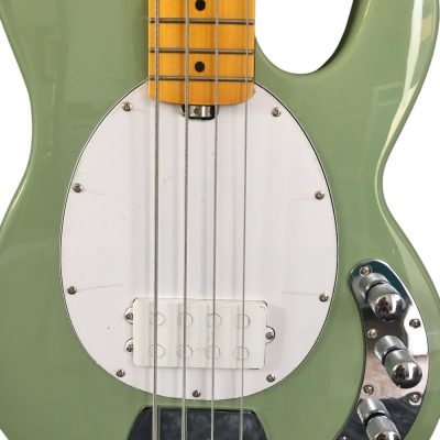 Custom Aether Sting Sea Foam Green 4 String Bass - Image 10