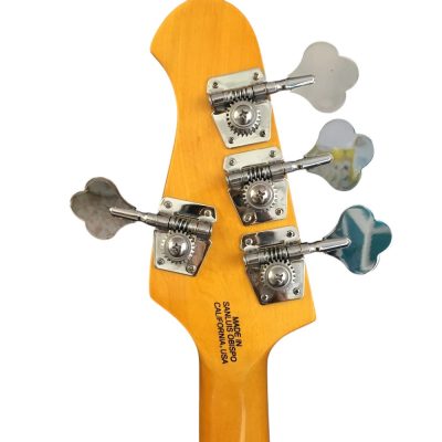 Custom Aether Sting Sea Foam Green 4 String Bass - Image 12
