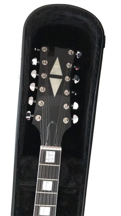 Custom Crown Clifton Semi Hollow ES335 Sunburst Jazz Guitar - Image 6
