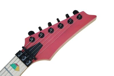 Custom Axis SVAI Jem Shocking Pink Guitar - Image 3