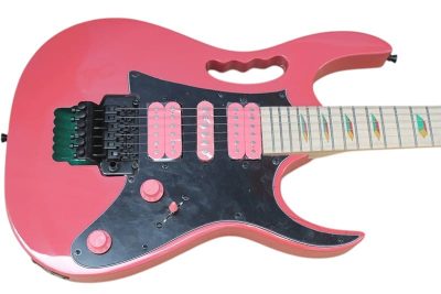 Custom Axis SVAI Jem Shocking Pink Guitar - Image 4