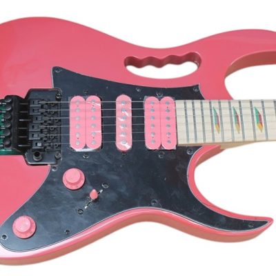 Custom Axis SVAI Jem Shocking Pink Guitar - Image 4