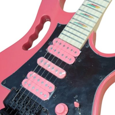 Custom Axis SVAI Jem Shocking Pink Guitar - Image 5