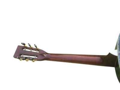 Custom Vertex D45 Classic Solid Spruce Top Flower Abalone Acoustic Guitar Sunburst - Image 3