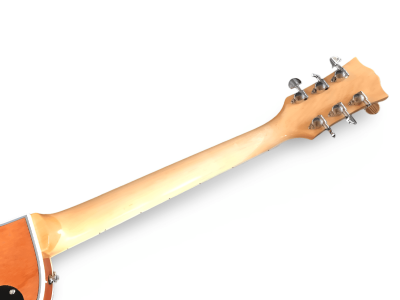 Custom Crown Aqua Teal Traditional Flame Maple Top Guitar - Image 14