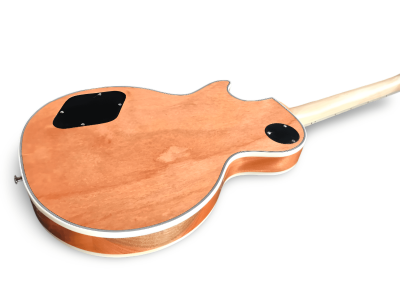 Custom Crown Aqua Teal Traditional Flame Maple Top Guitar - Image 16