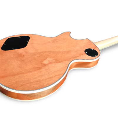 Custom Crown Aqua Teal Traditional Flame Maple Top Guitar - Image 16