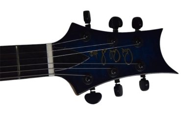 Custom Monarch SE Quilted Maple Top Faded Blue Guitar - Image 9
