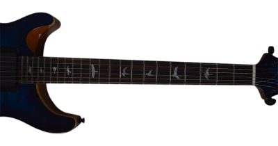 Custom Monarch SE Quilted Maple Top Faded Blue Guitar - Image 5