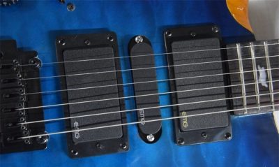 Custom Monarch SE Quilted Maple Top Faded Blue Guitar - Image 7