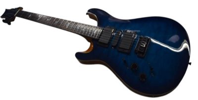 Custom Monarch SE Quilted Maple Top Faded Blue Guitar - Image 8