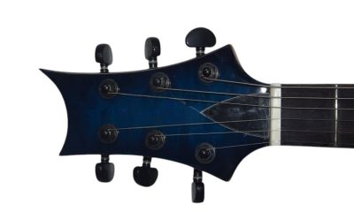 Custom Monarch SE Quilted Maple Top Faded Blue Guitar - Image 4
