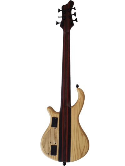 Custom Onyx Patriot Multi Scale Fanned Fret Flamed Maple 6 String Bass - Image 8