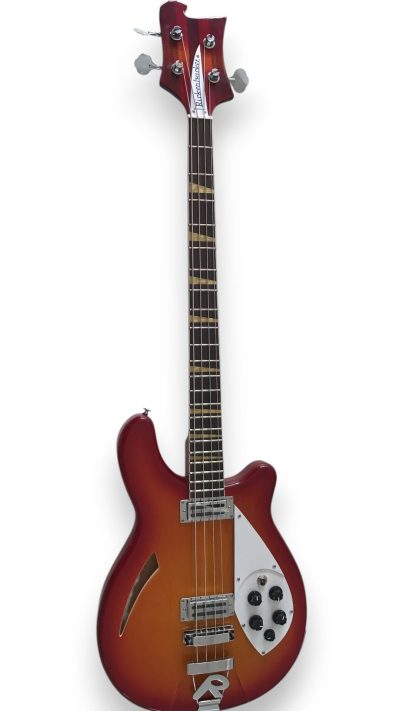 Custom Nova 4005V Fireglo 22 Frets 4 String Bass - Image 4
