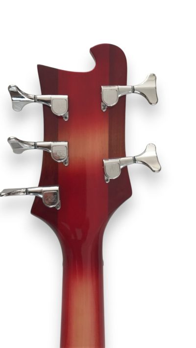 Custom Nova 4003 Fireglo Neck Thru Body 5 String Bass - Image 3
