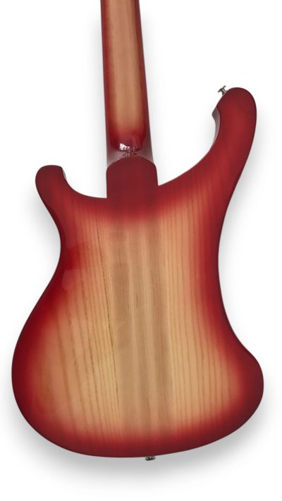 Custom Nova 4003 Fireglo Neck Thru Body 5 String Bass - Image 4