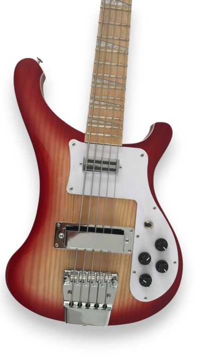 Custom Nova 4003 Fireglo Neck Thru Body 5 String Bass