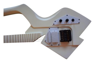 Custom Ember Prince C Headless Abstract V6 Vader Guitar - Image 3