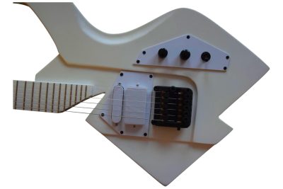 Custom Ember Prince C Headless Abstract V6 Vader Guitar - Image 8