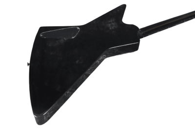 Custom Obsidian James Man to Wolf Exp MX250 Black Guitar - Image 10