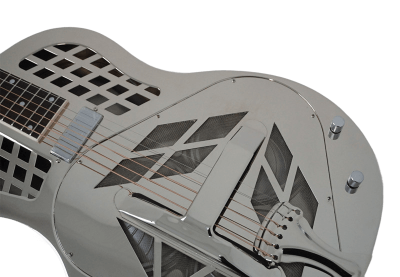 Custom Cobalt Resonator Metal II Acoustic Guitar Resophonic - Image 5
