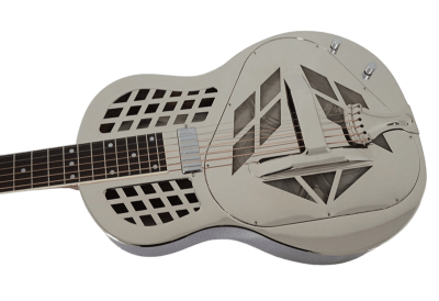 Custom Cobalt Resonator Metal II Acoustic Guitar Resophonic - Image 7