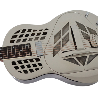 Custom Cobalt Resonator Metal II Acoustic Guitar Resophonic - Image 7