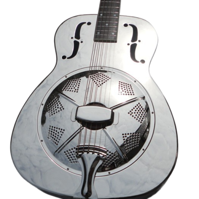 Custom Cobalt Resonator Metal I Acoustic Guitar Resophonic Single Cone